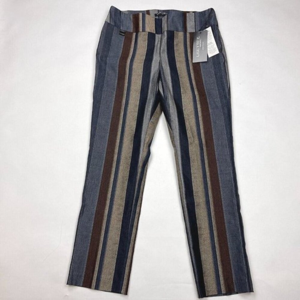 Lisette L Skinny Leg Pant Pull on Stretch Cotton Style 55805 Women 10 NWT $138